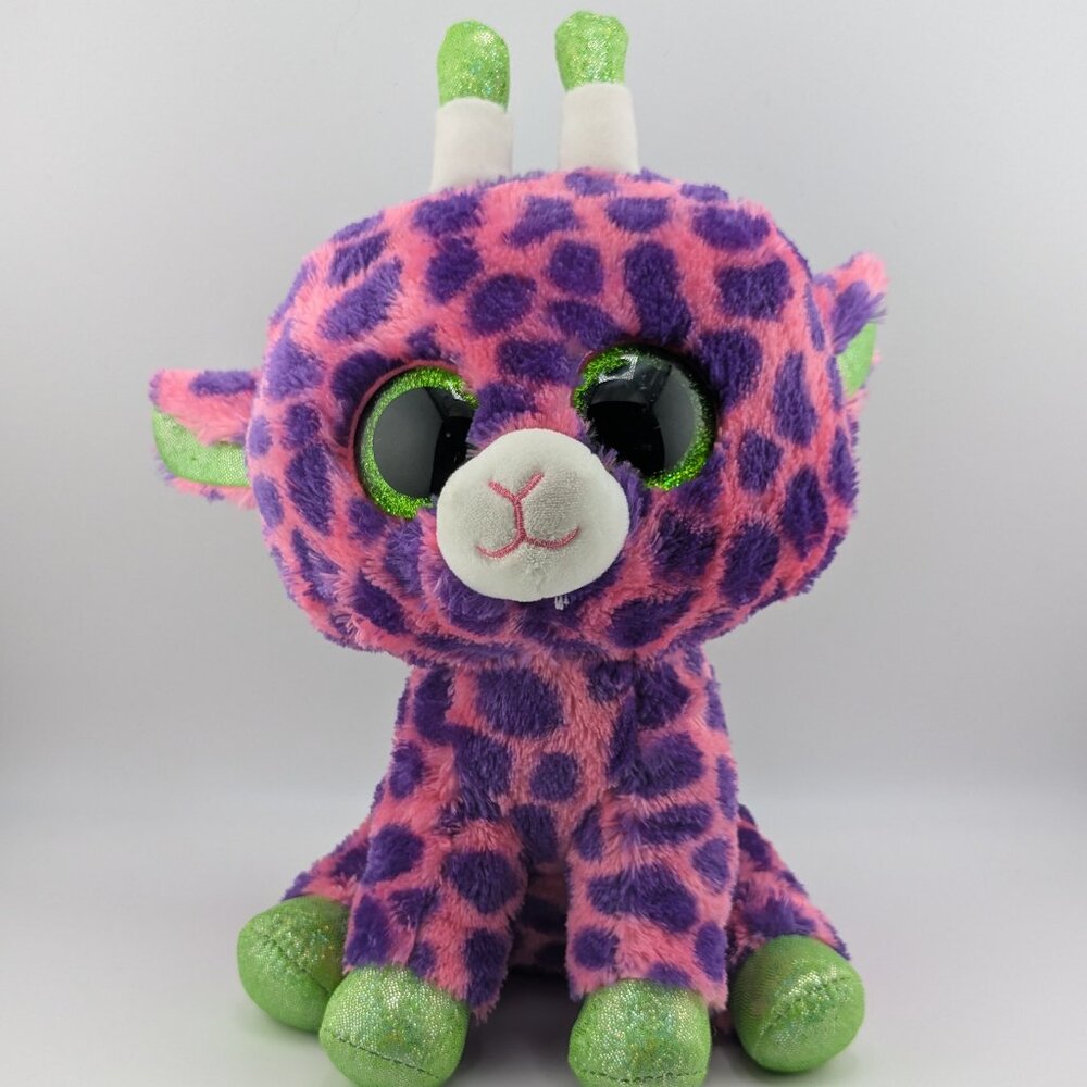 🦒 Ty Beanie Boos Gilbert Giraffe – 10” Plush Cuteness Overload! 💜